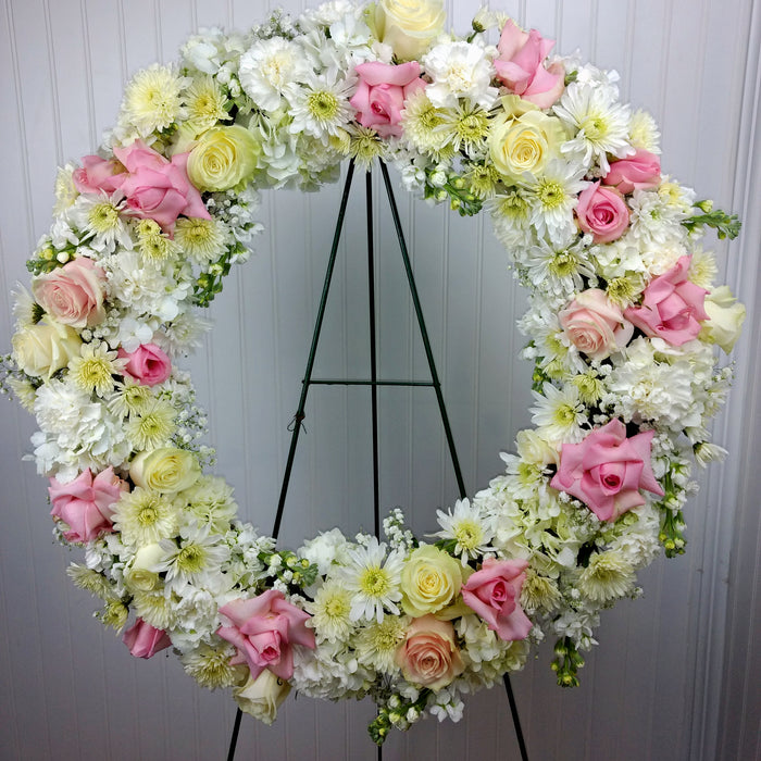 Soft Pastel Wreath