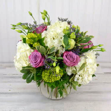 Bubble of Hydrangea and Roses