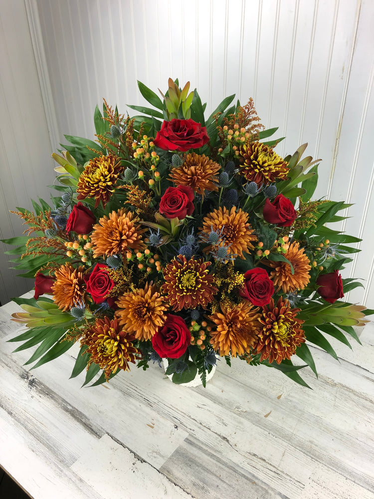 Autumnal Memories Sympathy Basket