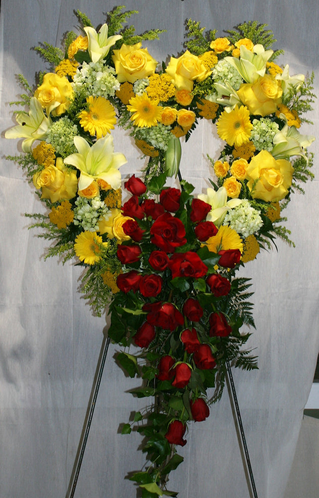 Bleeding Open Heart Wreath