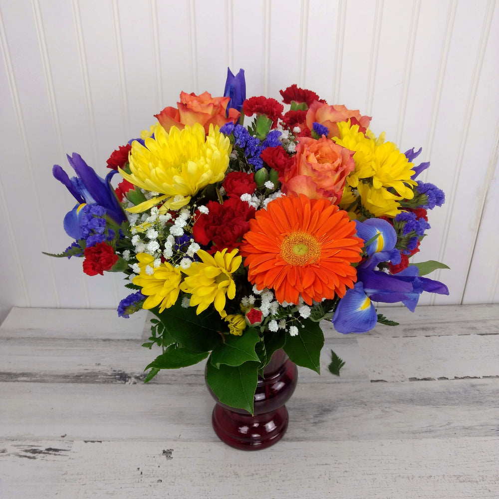 Bright and Bold Vase