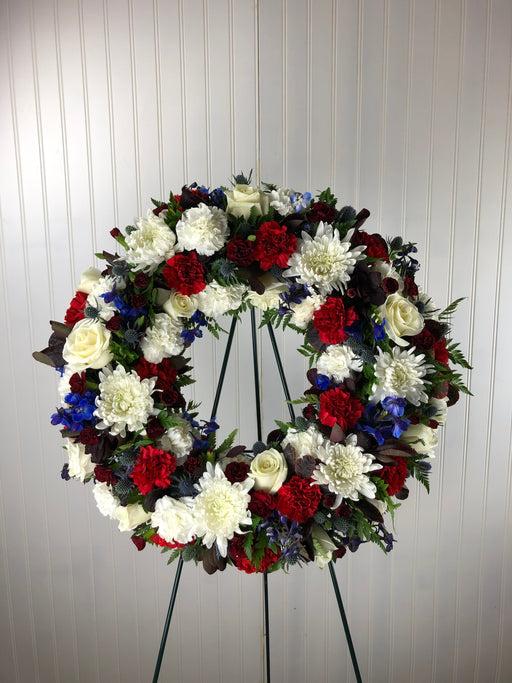 Truly Patriotic Tribute Wreath