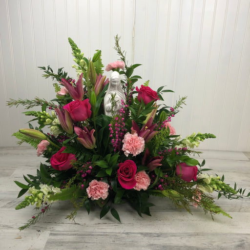 Blessed Mother Tribute Arrangement